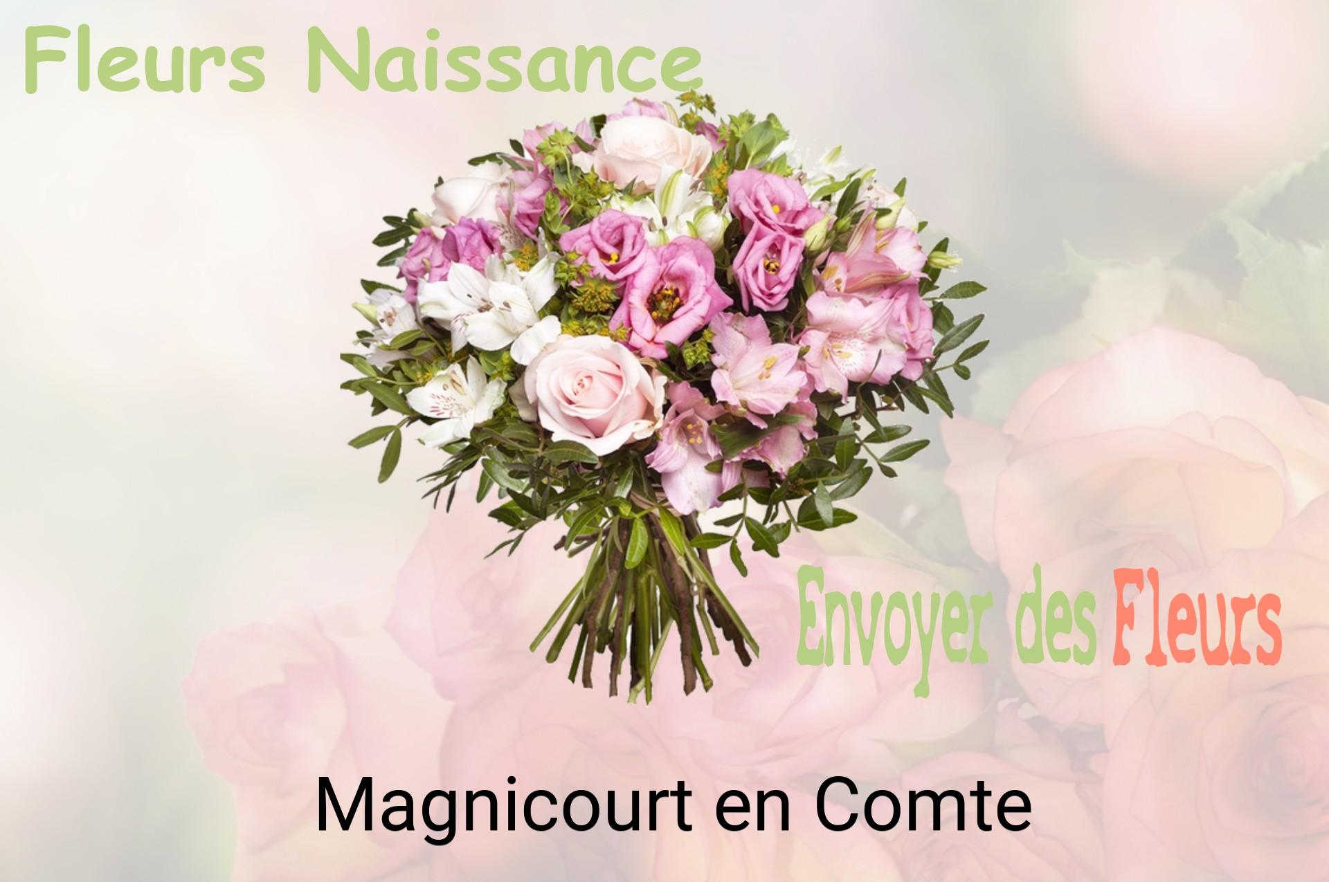 Bouquet de fleurs de naissance livré à Magnicourt-en-Comte