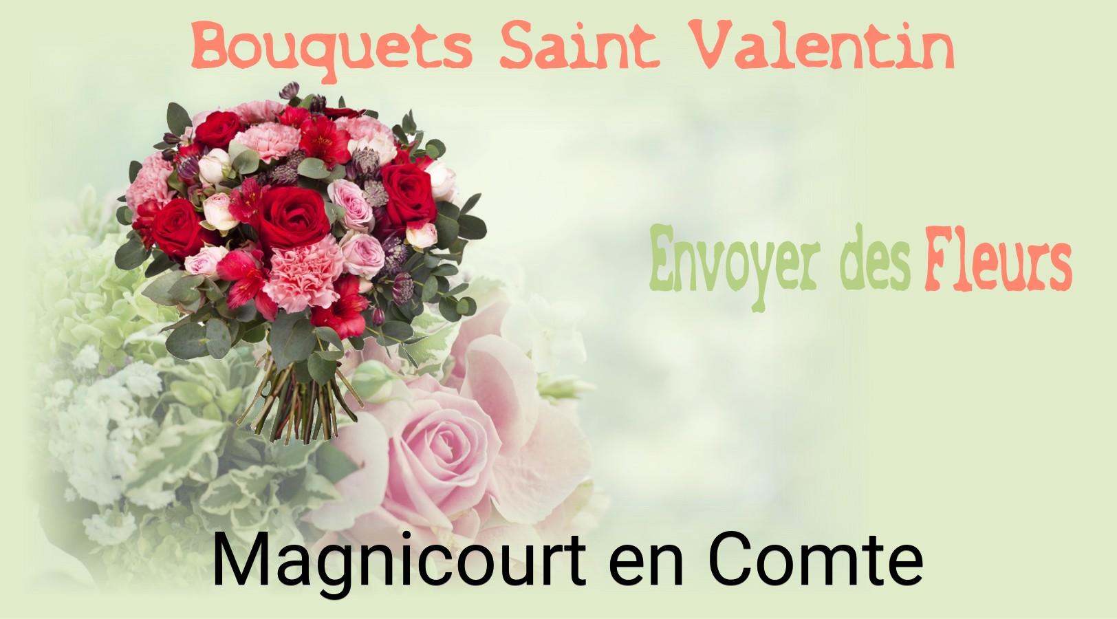 Roses de Saint-Valentin livrées à Magnicourt-en-Comte